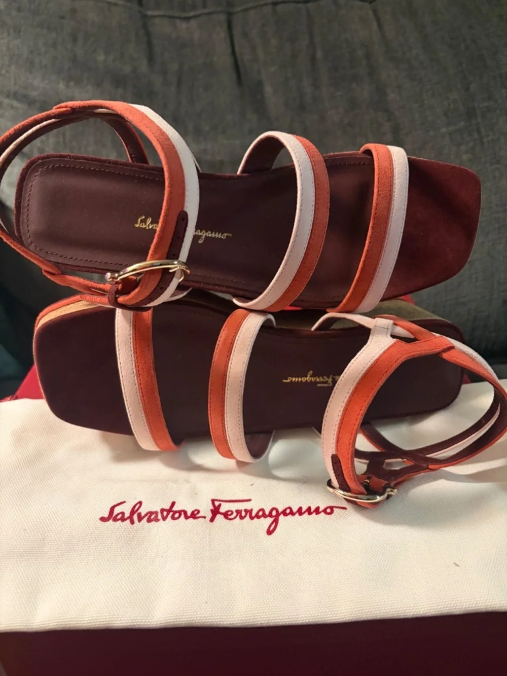 Salvatore Ferragamo brand dust been